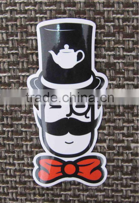 wheels logo clear sticker (M-A11)