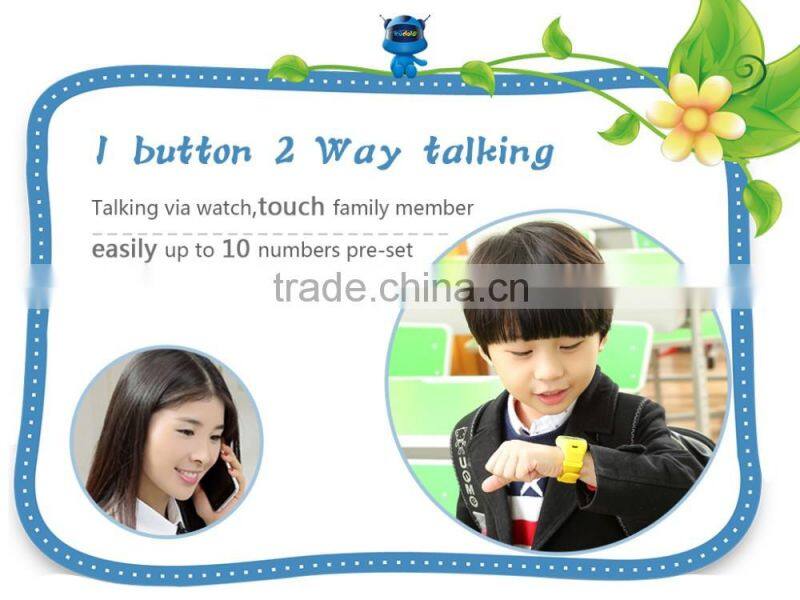 SOS emergency dial smart kids gps watch tracker