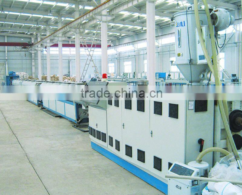 Plastic HDPE Water Supply Extrusion Pipe Production Line