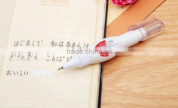 Wholesale office and school stationery whiteout/correction pen fluid