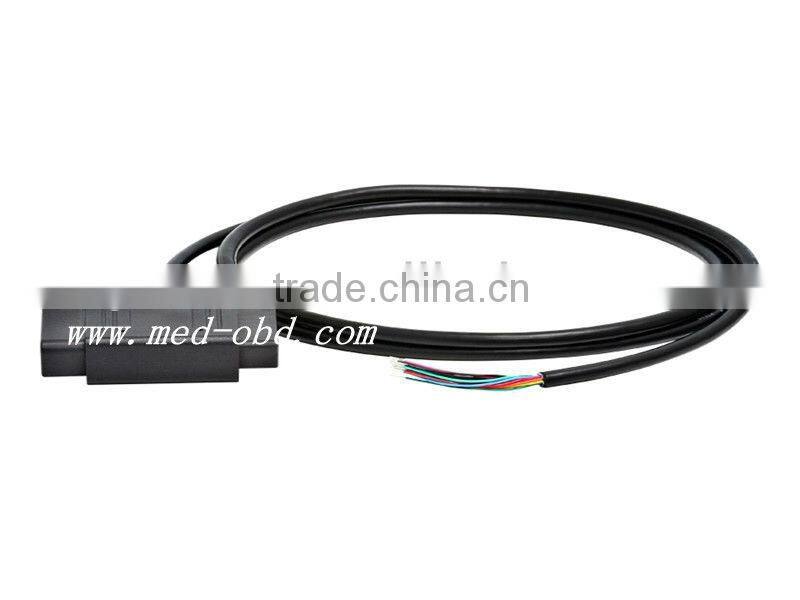 Cable, J1962M/F Pass-thru to Open End, 5ft
