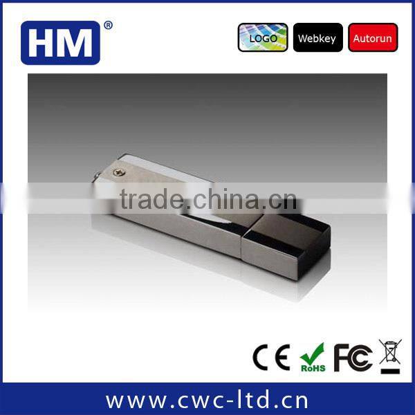 USB stick metal 100% Capacity FCC/CE/ROHS HM wholesale Custom Solution PVC/SILICONE USB Mode fee 60 USD Mode time 3 days