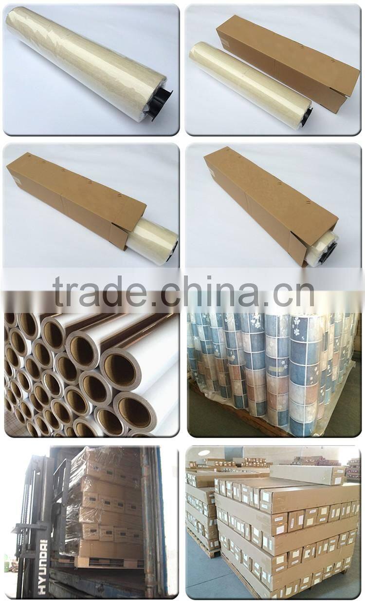 OEM/ODM acceptable Membrane Press Foil PVC Soft Film Adhesive Decorative Pvc Film For Furniture