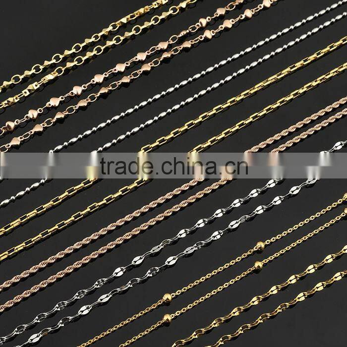 Custom Jewelry Wholesale Stainless Steel Nigeria Bead Necklace