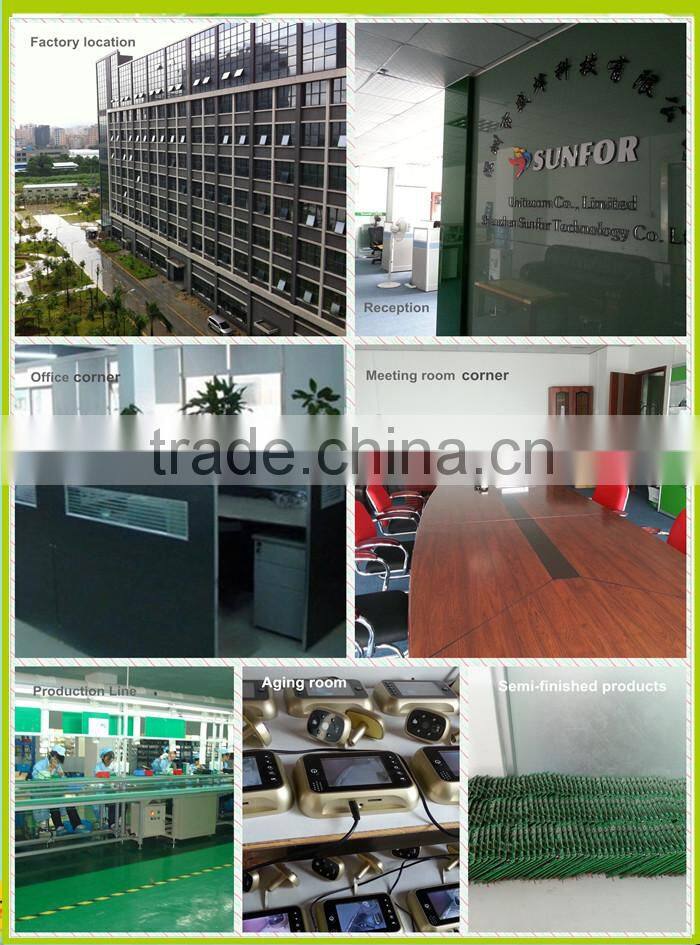 Supplier lithium battery digital door peephole viewer for apartment