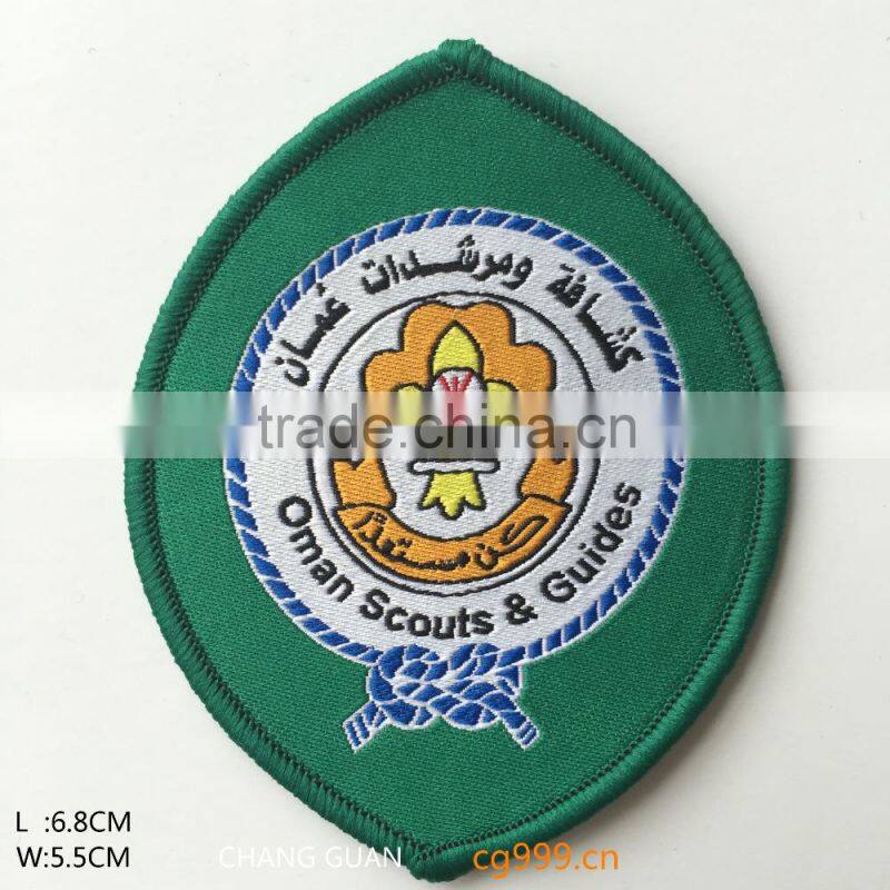 The custom woven label that the world famous brand appointed production