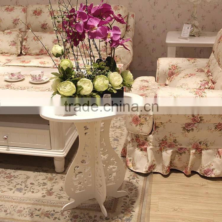 Cheap outdoor stylish coffee table low wooden tea tables for leisure time