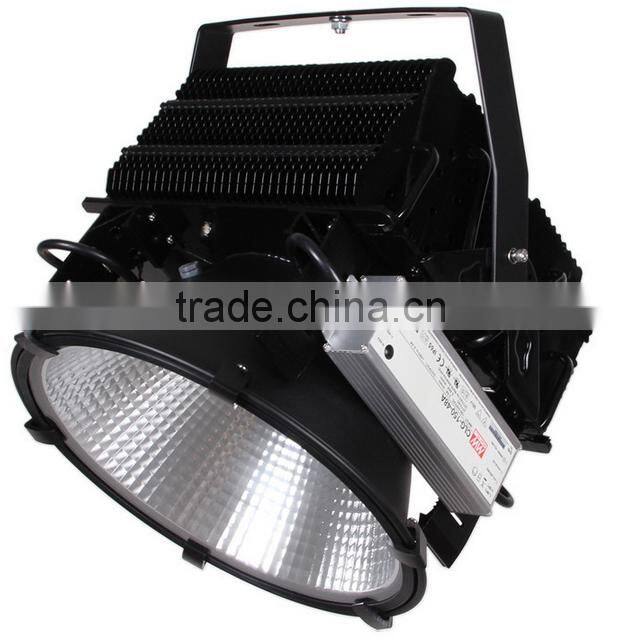 High power waterproof 400W LED flood light for sports field lighting retrofitting