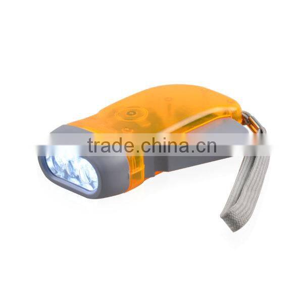 Hand-pressing 3 Led Flash Light Torch