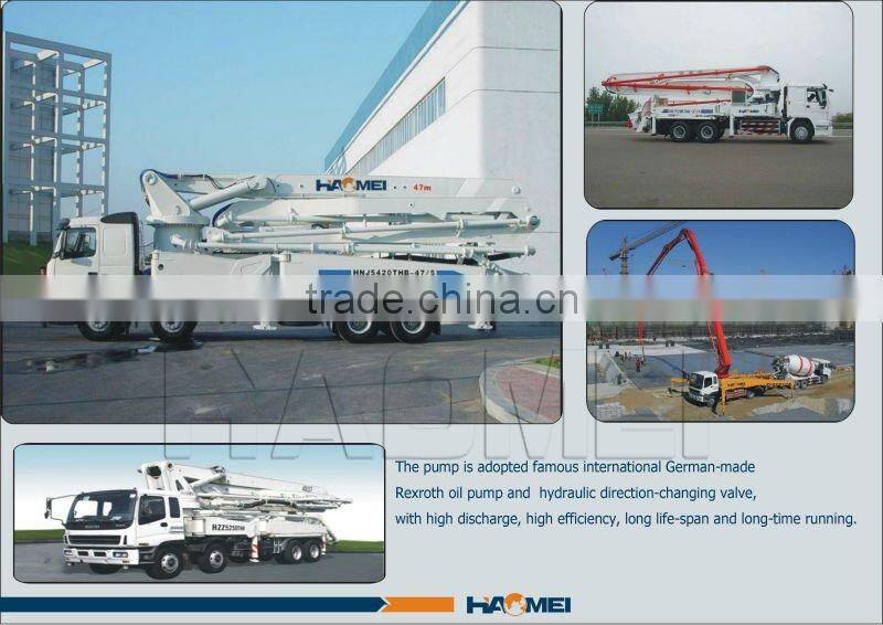 Hot Sale 37m,39m Concrete Pump Truck