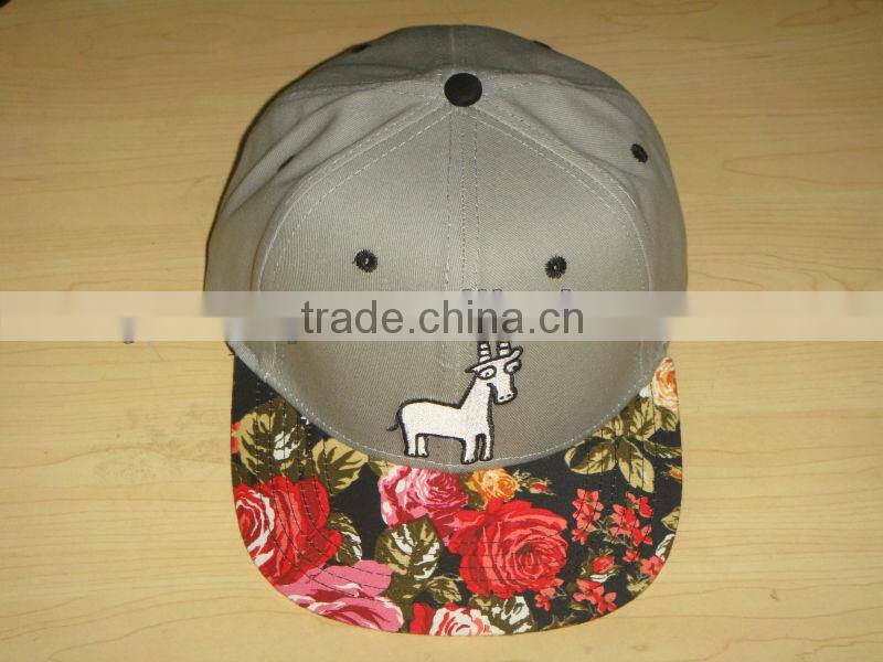 2016 High quality blue snapback cap/hat