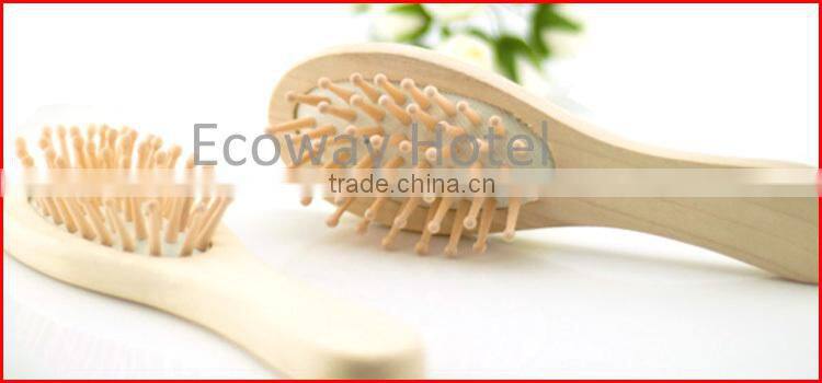 Wholesale Hotel High Quality Travel Wooden Magic Hair Comb