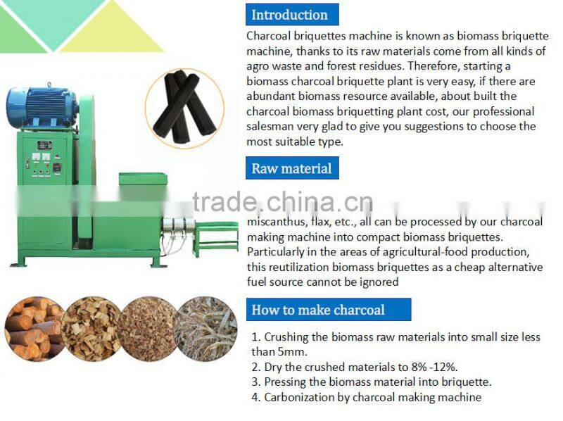 Coal extruder machine&wood charcoal extruder machine charcoal production equipment