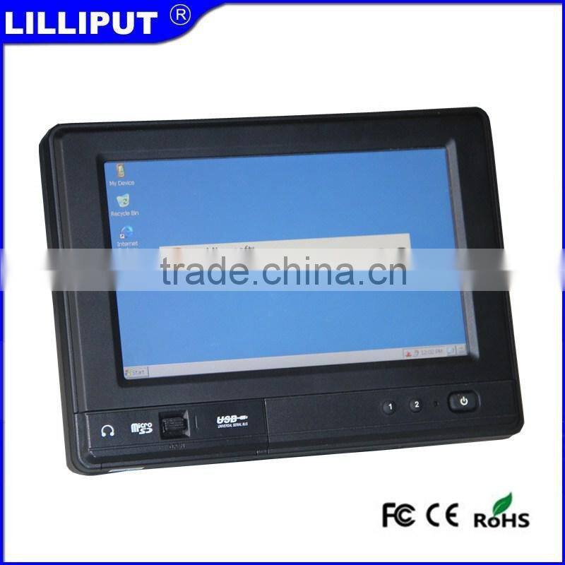 High Brightness 7 inch IP64 industrial touchel panel pc
