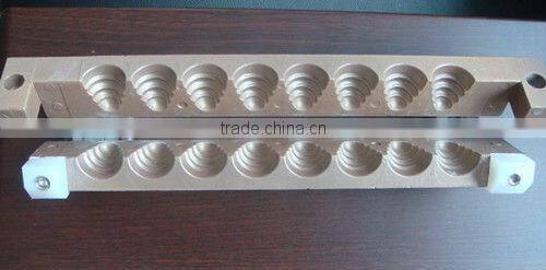 spiral shape depositing forming candy molds