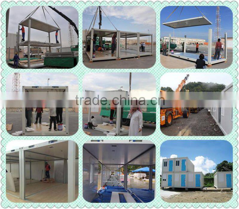 fashionable luxury container house for living/cheap price prefabricated container home/Modern Prefabricated House Sandwich Panel