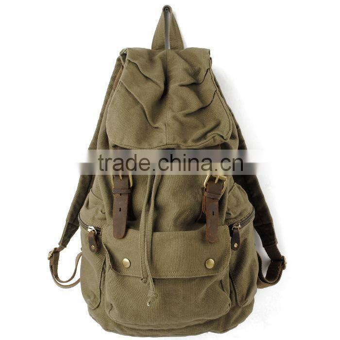 Factory price backpack travel canvas backpack outdoor sport backpack
