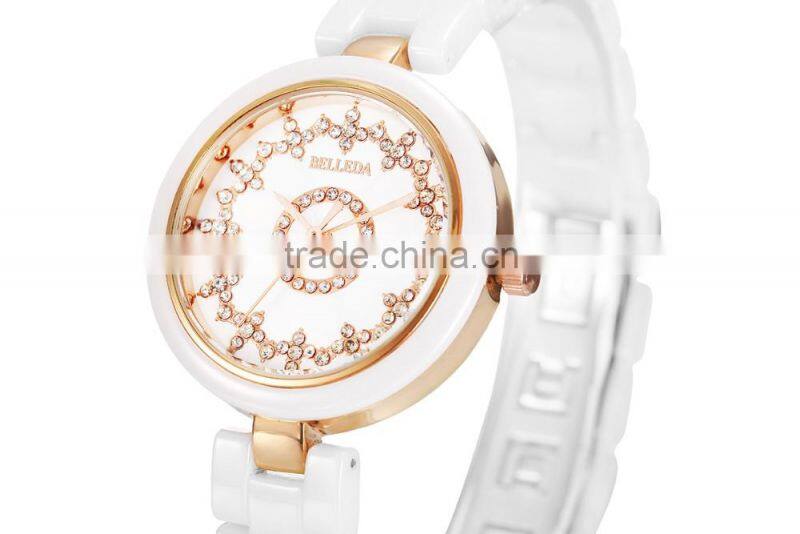 fashionable vogue women ceramic watch