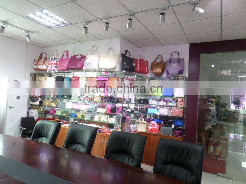 glitter with pvc cosmetic bag