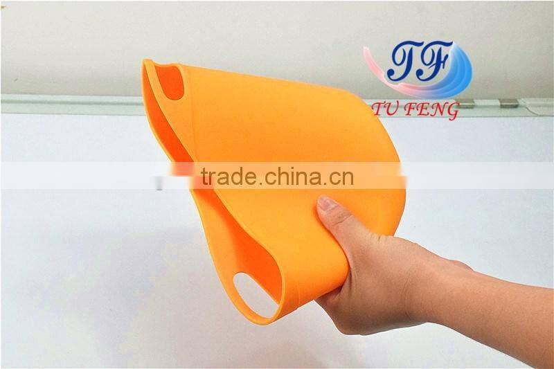 FOLDABLE WATER BARREL, Easy clean food grade pack away folding collapsible silicone bucket