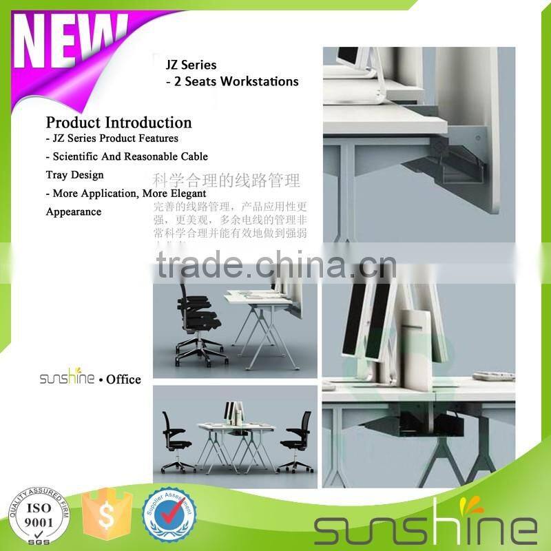 KB-FW03 2016 Best Selling Top Quality Office Furniture/Customized Office Desk 2 person workstation 4 person workstation