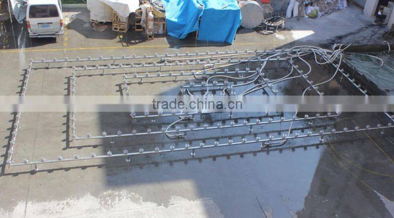 IP68 fully waterproof 304 stainless steel 24v 6w 9w 12w colorful submersible fountain led light