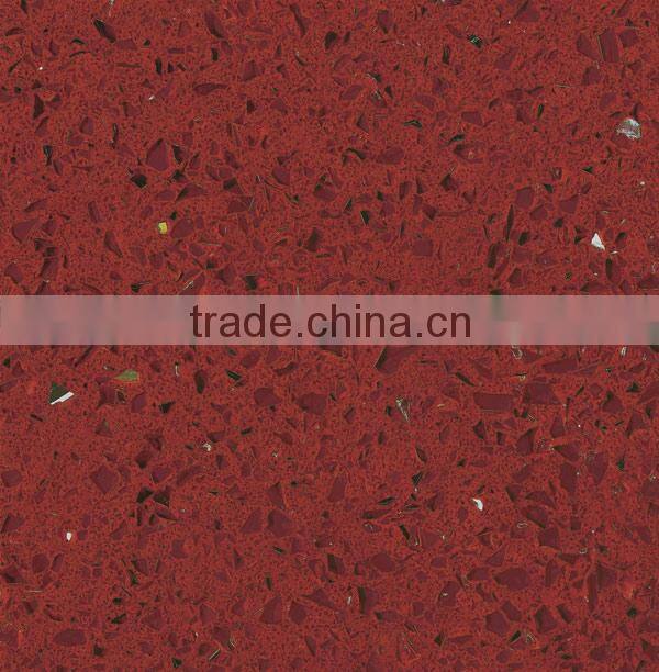 sparkle Crystal Red marble tile cheap paving stone