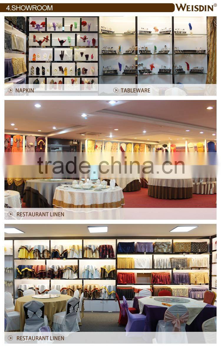 Top quality shirred lycra spandex chair cover with diamond buckle wholesale wedding chair cover with plume sash