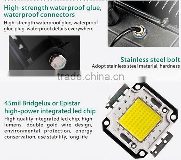 Best Selling 50w flood led light with Sensor SAA CE ROHS approved