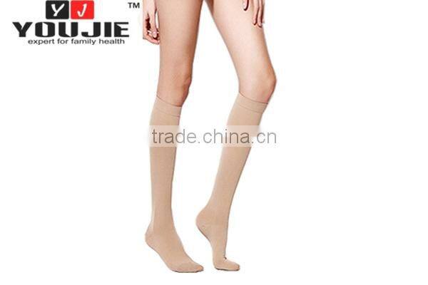 Medical comfortable compression socks knee high