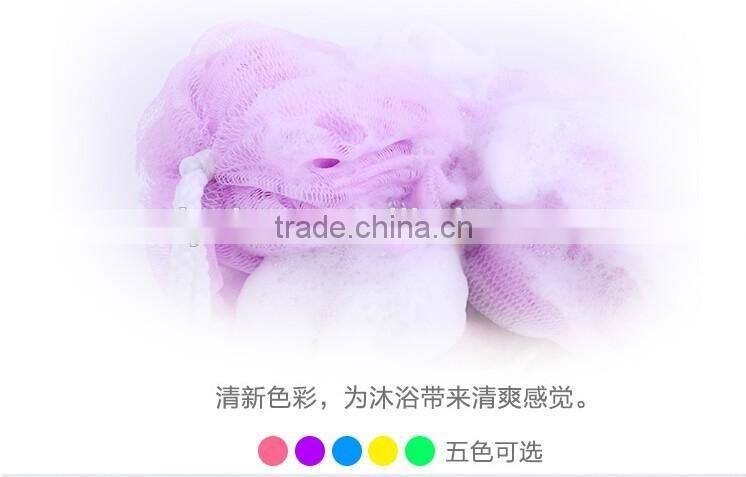 Wholesale natural sea bath belt shower sponge for lady and adult