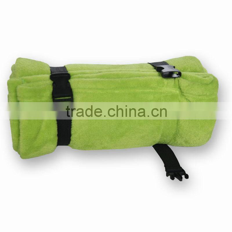 Anti-Pilling Knitted Coral Fleece Throw Blanket