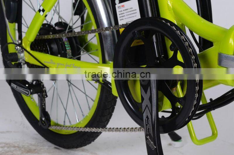 OEM 20inch 36v 3000watt lithium battery city ebike for women