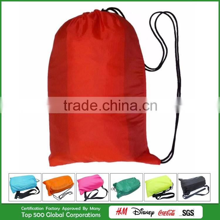 Hot Sale Laysack bed/Lay bag/Banana air bag softtextile baby sleeping bag