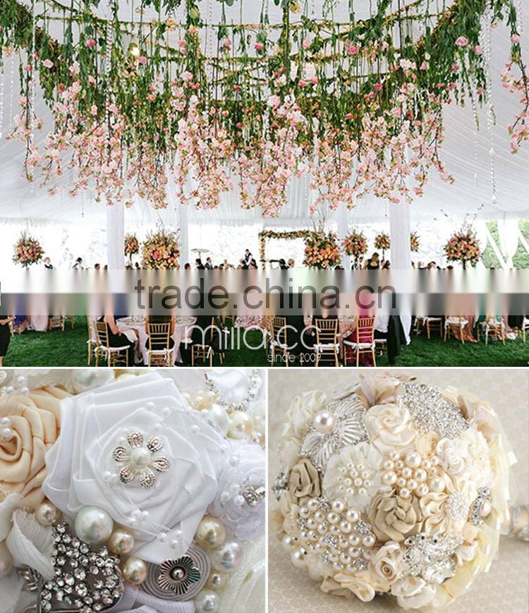 Roses Garland Wedding Decoration Pearls