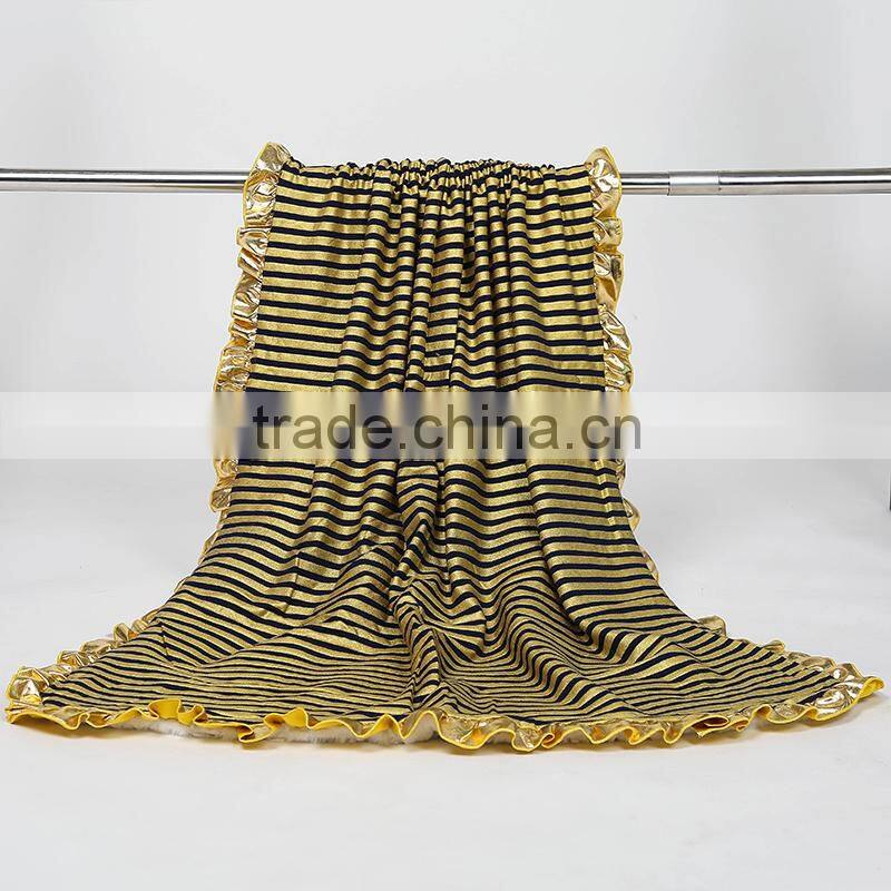 Wholesale Soft Cotton Fabric Baby Blanket