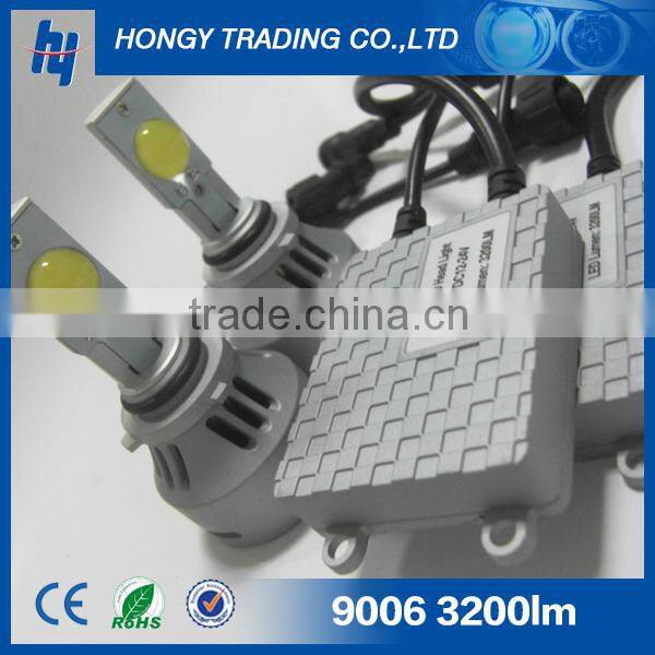 led headlight for cars 9006 6400lm