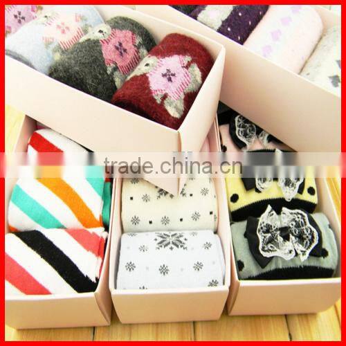 Custom Recycled Beautiful Design Paper Stocking Box