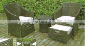 2015 garden sets PE rattan new design hot sell outdoor furniture sets