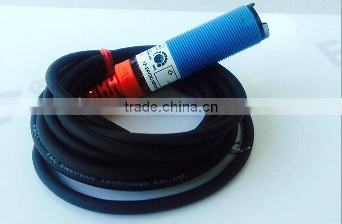 M18 5M through-beam photoelectric sensor with CE