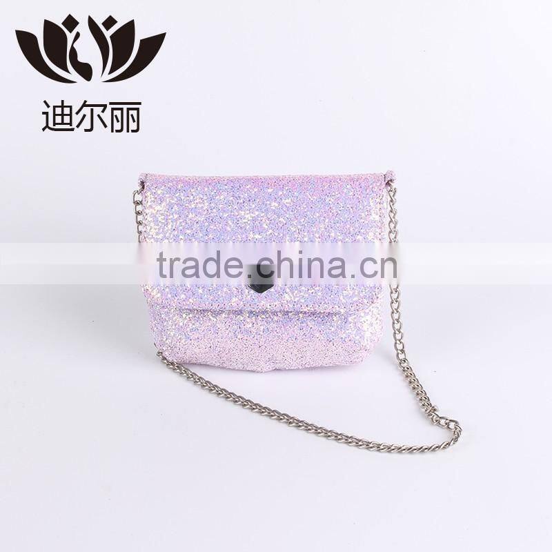Girls Baby Toddler Metal Chain Buckle Handbag Kids Shoulder Bag Childrens Purse