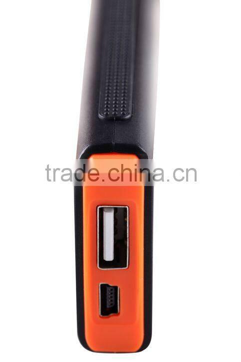 external backup Sungzu factory portable Power Bank 2600mAh with LED flashlight