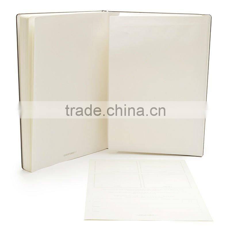 Colorful sticky note pads Pu notebooks