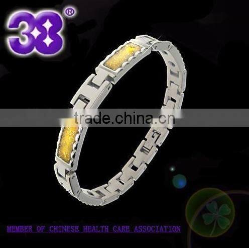 Gold Foil Bracelets, Couple style gold foil bracelets