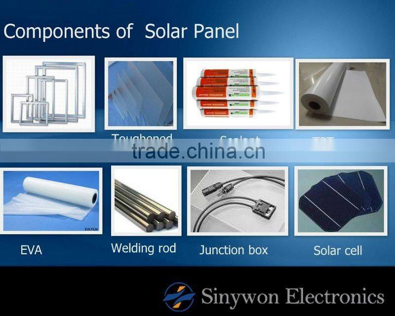 60W Monocrystal Solar Panel with TUV/CE/IEC