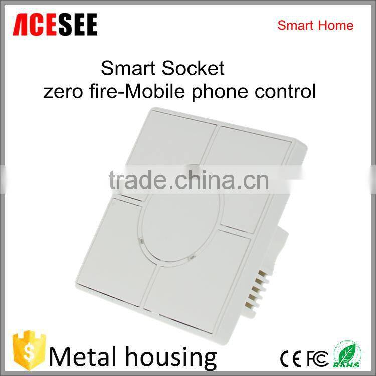 ACESEE zigbee smart home products home automation smart remote control socket Mini Smart Gateway SSW100AC