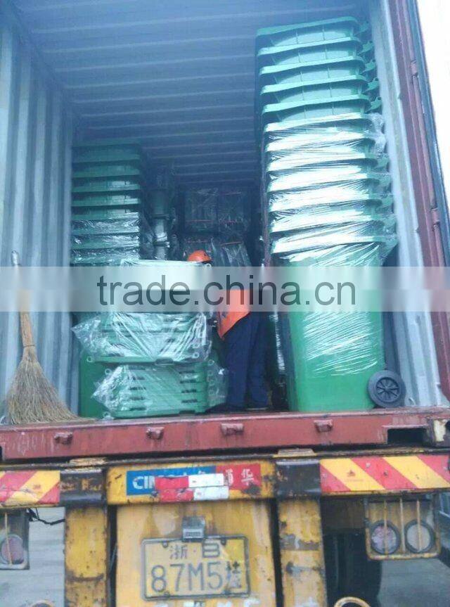 1100 Liter Plastic mobile Waste Container