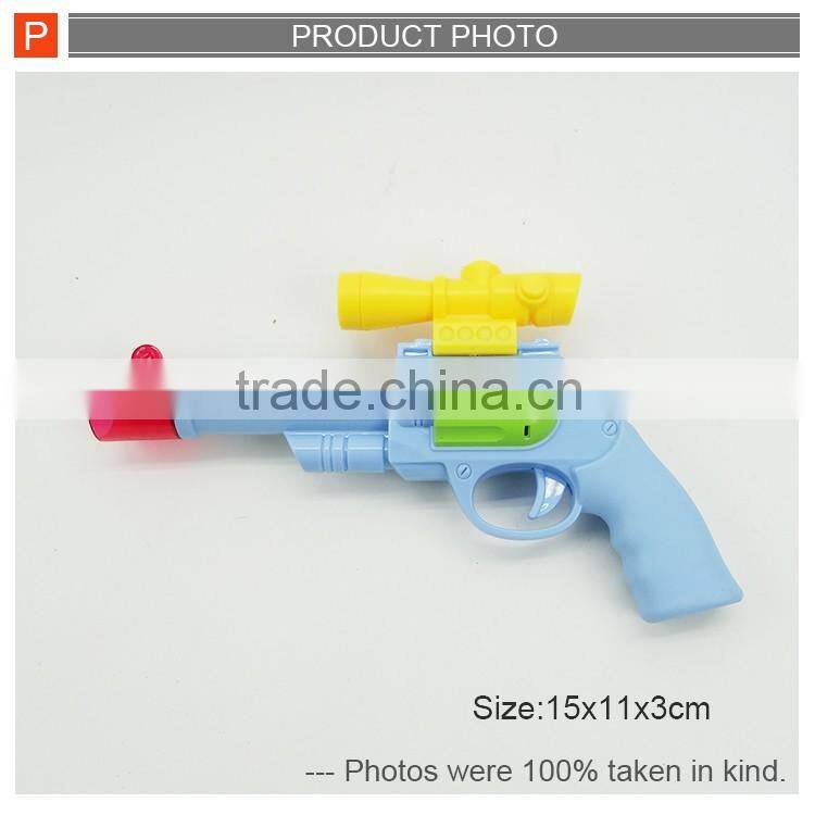 Mini light up five shooting gun for kids