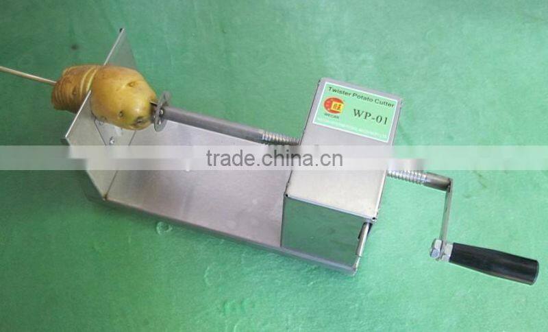Twisted Tornado Spiral Potato Cutter/Slicer for Potato Chips/WP-04 Spiral Potato Cutter/Wholesale potato curly fry cutter