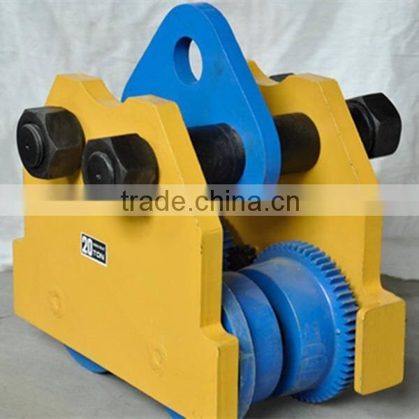 GCT series plain trolley, chain hoist trolley